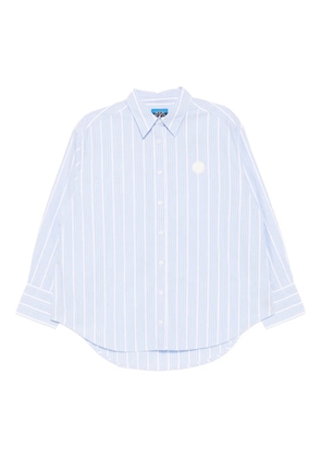 SPORT b. by agnès b. stiped cotton shirt - Blue