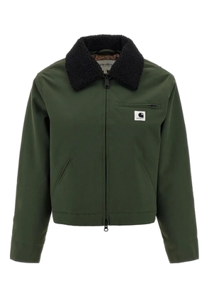 Carhartt WIP Newkirk corduroy-collar bomber jacket - Green