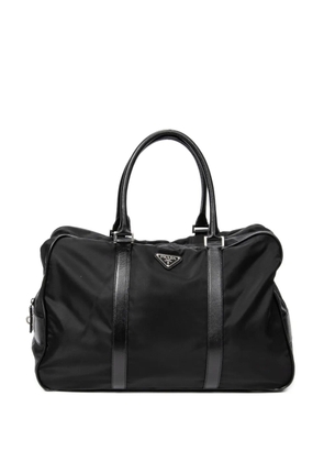 Prada Pre-Owned panelled tote bag - Black