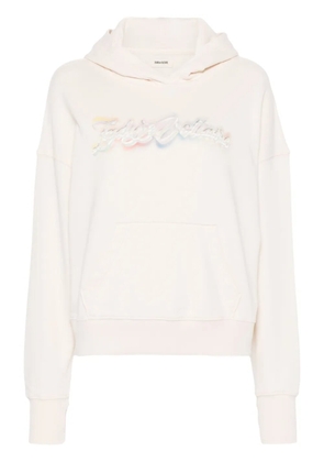Zadig&Voltaire Mia logo-print cotton hoodie - Pink