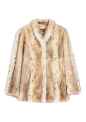 Valentino Garavani shearling coat - Neutrals