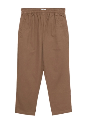 SPORT b. by agnès b. logo-patch trousers - Brown