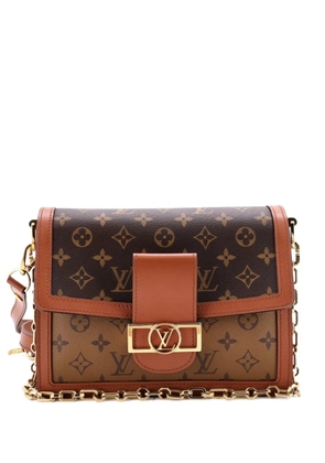 Louis Vuitton Pre-Owned Dauphine Reverse Monogram Canvas MM shoulder bag - Brown