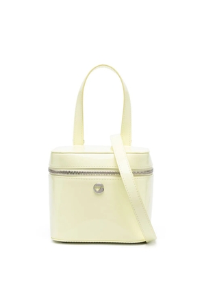 Coperni cube faux-leather crossbody bag - Yellow