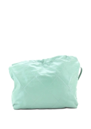 CHANEL Pre-Owned 22 Chain Quilted Calfskin Small hobo bag - Green