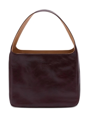 OUR LEGACY Brick leather shoulder bag - Brown