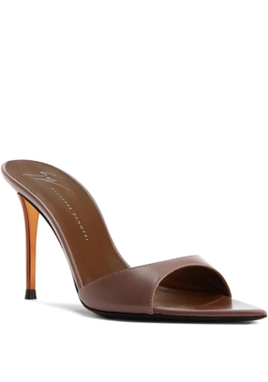 Giuseppe Zanotti 90mm Intriigo heeled sandals - Brown