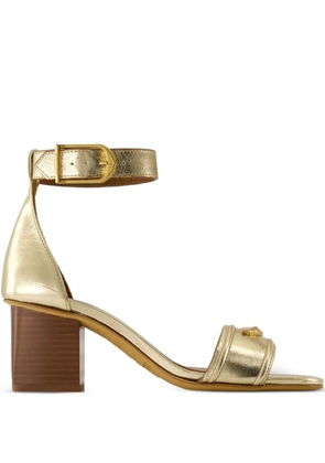 Zadig&Voltaire 57mm Caprese leather sandals - Gold