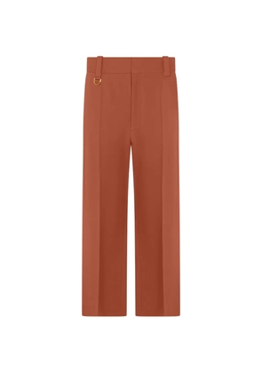 Chloé d-ring detail trousers - Brown