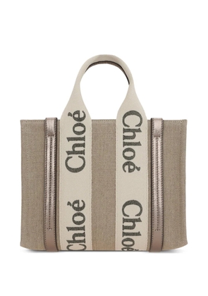 Chloé small Woody tote bag - Neutrals