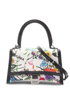 Gucci Pre-Owned 2010s x Balenciaga floral tote bag - White