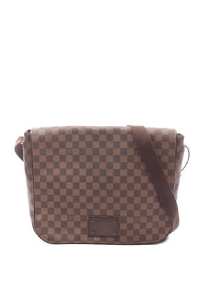 Louis Vuitton Pre-Owned 2011 GM Brooklyn Damier Ebene shoulder bag - Brown