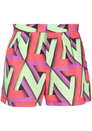 Rachel Comey abstract-print shorts - Green