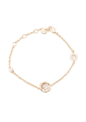 FENDI gemstone-embellished chain bracelet - Gold