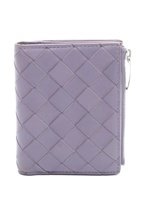 Bottega Veneta Pre-Owned 2000s Intrecciato bi-fold wallet - Purple