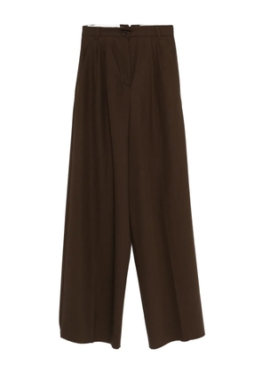Weekend Max Mara pleated trousers - Brown
