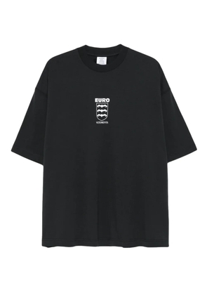 VETEMENTS logo-print T-shirt - Black