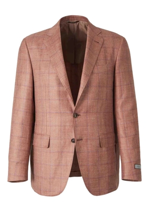 Canali checked blazer - Neutrals