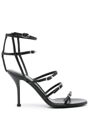 Alexander McQueen 95mm leather sandals - Black