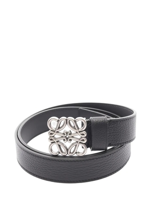 Loewe Pre-Owned 2020s Anagram belt - Black