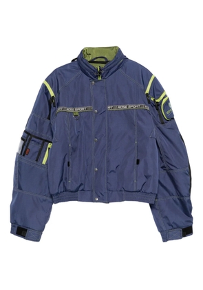 Martine Rose multi-pocket bomber jacket - Blue