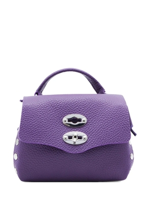 Zanellato baby Postina studded-embellished tote bag - Purple