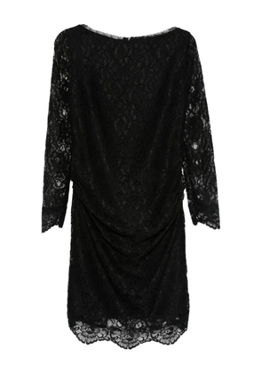 CHIARA BONI La Petite Robe lace long-sleeve midi dress - Black