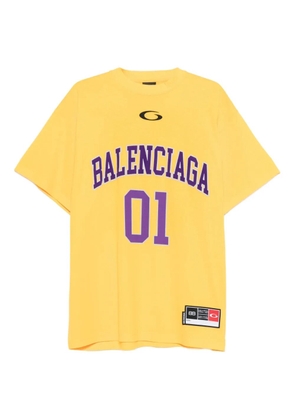 Balenciaga Basketball jersey T-shirt - Yellow