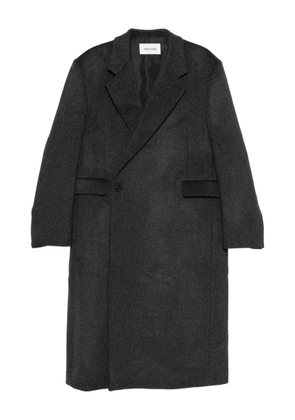 TONYWACK wool-blend buttoned coat - Grey