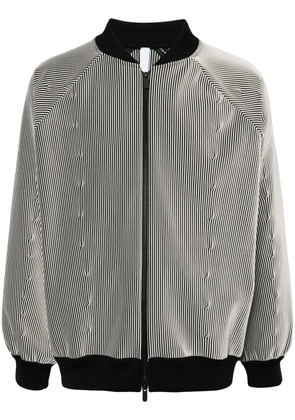CFCL striped bomber jacket - Neutrals
