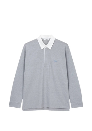 TOMBOY long-sleeves polo top - Grey
