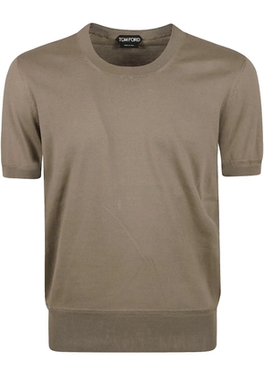 TOM FORD cotton t-shirt - Brown