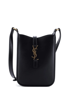 Saint Laurent Pre-Owned Le 5 a 7 Vertical Shoulder Bag Leather Mini crossbody bag - Black