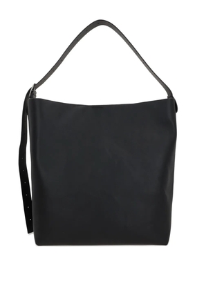 Jil Sander leather shoulder bag - Black