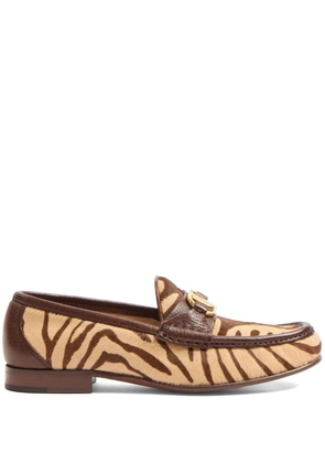 Valentino Garavani 20mm VLogo Signature loafers - Brown