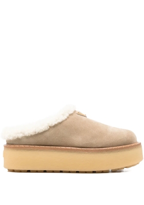 Prada suede slippers - Neutrals
