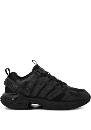Plein Sport lace-up panelled sneakers - Black