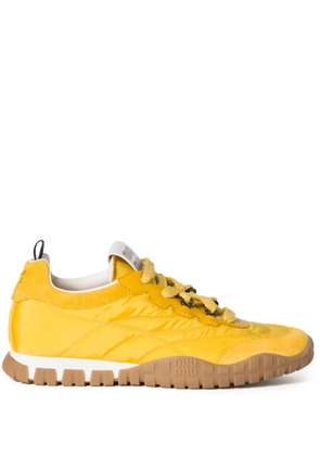 Miu Miu Tyre sneakers - Yellow
