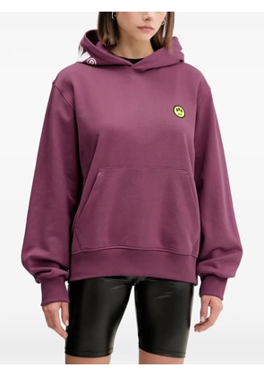 BARROW logo-patch hoodie - Purple