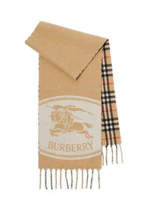 Burberry EKD reversible scarf - Neutrals