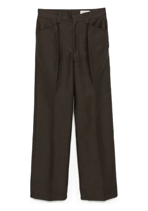LEMAIRE straight-leg trousers - Brown