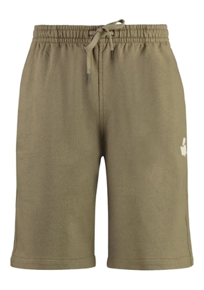 MARANT cotton shorts - Green