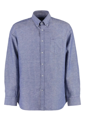 Paul & Shark patch pocket shirt - Blue