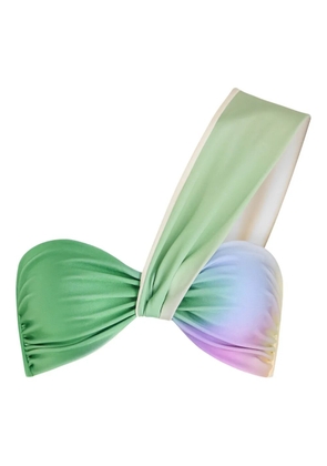 Baobab one-shoulder bikini top - Green