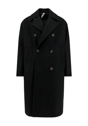 Hevo double-breasted coat - Black