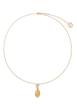Burberry chain pendant necklace - Gold