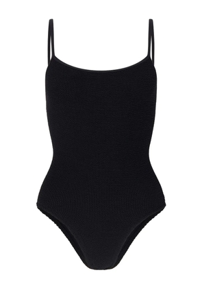 Hunza G Pamela crinkle swimsuit - Black