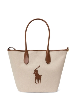 Polo Ralph Lauren medium Bellport tote bag - Neutrals