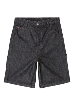 Diesel D-Livery-W utility-pocket denim shorts - Black