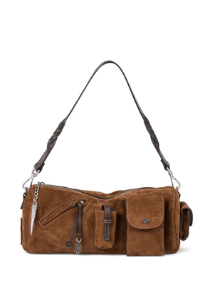 Ba&Sh Beni suede shoulder bag - Brown